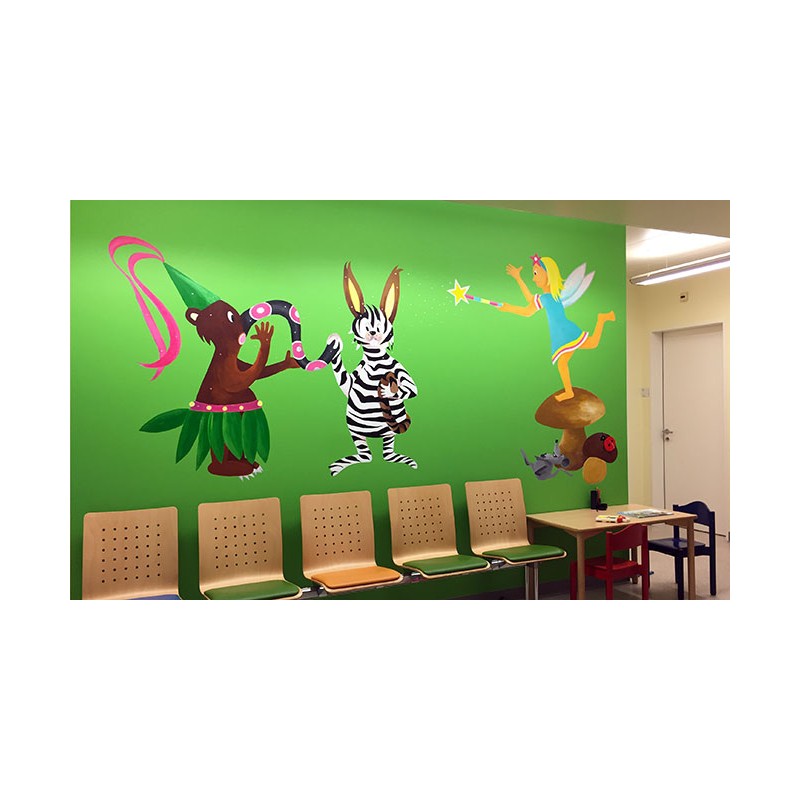 1131 14 Wandbilder im Kinderspital Zürich 2017
